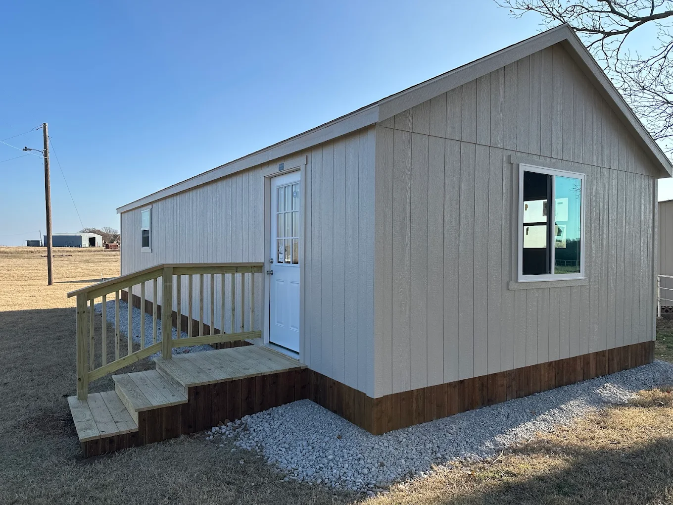 On-site shed construction in Nashville with no crane or delivery truck required